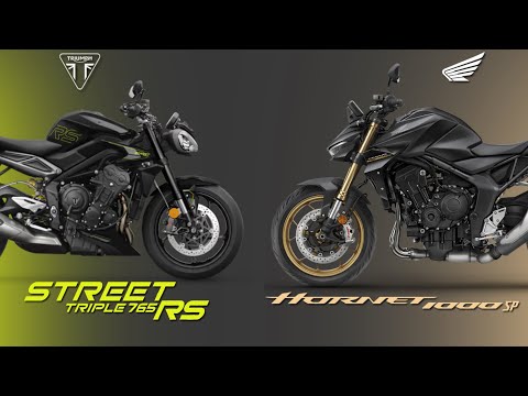 2025 HONDA CB 1000 HORNET SP VS TRIUMPH STREET TRIPLE 765 RS | Comparison | Mileage | Price | Bi