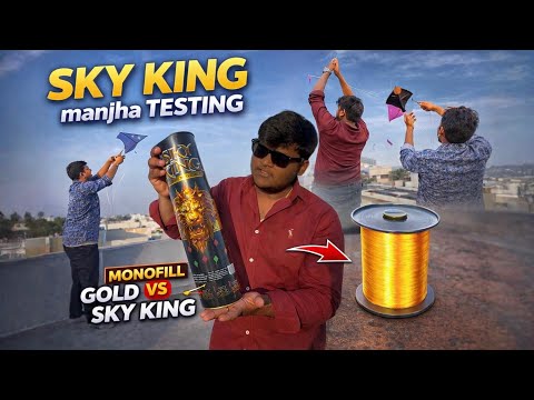 Testing new SKY KING manjha 🧵| Dhoolpet shopping 🪁