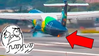 Aviation Accident Report 2 | US Air Force Poseidon skid from the Runway | ATR 72 Tail strike