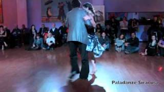 Claudio Forte y Barbara Carpino - Show @ Paladanze Siracusa (3/4) 08/01/2011