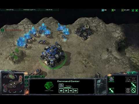 01 PowerdByRiceP&DemonHunterZ vs NoobMikeP&OptimusPitoTFPVOD   Starcraft 2 Beta Gameplay HD