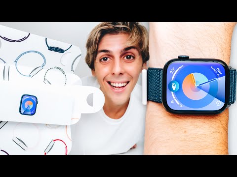 Apple Watch Series 9 Unboxing + Setup (Double Tap)