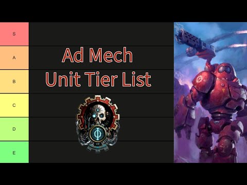 Warhammer 40k: Ad-Mech Unit Tier List (Updated 8/2025)