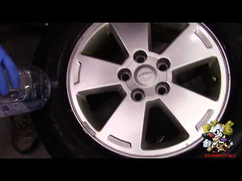 How To Find A Really Slow Leak On a Car Tire ! And Fix It!!!