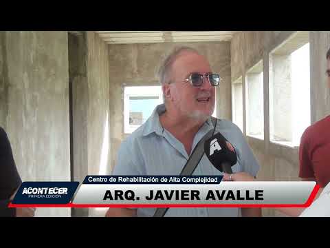 Marcos Juárez: Avances en la construcción del Centro de Rehabilitación del Hospital Abel Ayerza