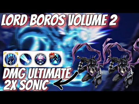 KEKUATAN BOROS V2 SSR+🔥, DMG 2X SONIC, SEMAKIN DILEMA - One Punch Man The Strongest