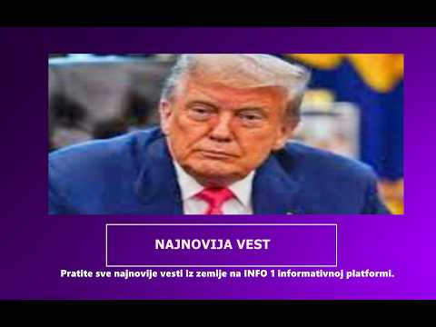 VAŠINGTONU STIGLO UPOZORENJE..?! - INFO 1