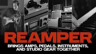 Reamper | A Creative Routing Hub To Re-Amp Dry Guitar Signals w/ Built-In Silent Tube Amp Recording