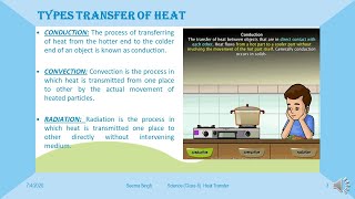E- Scholastic- Science Class 6 Heat Transfer CBSE|NCERT #HeatTransfer #TransferOfHeat #EScholastic