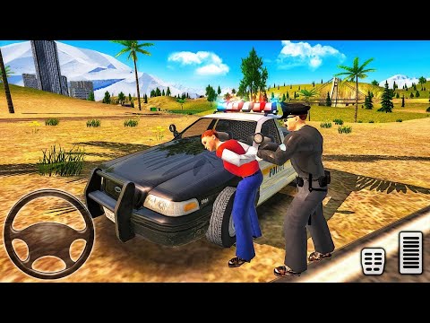 Crime Car Driving Simulator #1 - Police Car Chases Dodge Champion Muscle Car - Android Gameplay