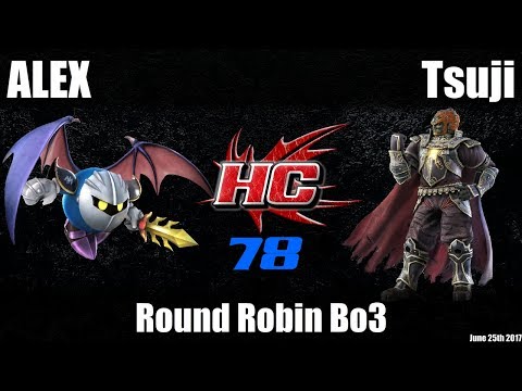HC78 Smash4 - RR Bo3: ALEX (Meta Knight) vs Tsuji (Ganondorf)