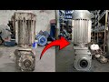 Disassembly Maintenance And Assembly Process Of 1HP 50RPM Japanese Holo Bore Gearbox