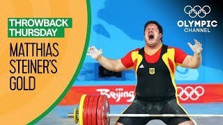 Matthias Steiner Shares his Emotional Beijing 2008 Weightlifting Gold | Moments In Time