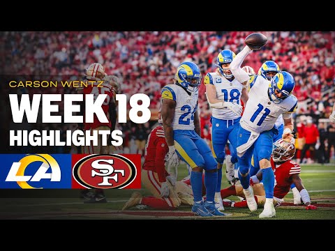 Highlights: Carson Wentz's Best Plays From 3-TD Win vs. 49ers In Week 18