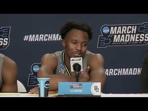 Drew, Cryer & Flagler Answer Questions after Loss to Creighton | Baylor Basketball Postgame Presser