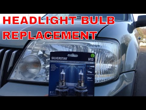 Headlight Bulb Replacement Ford Escape / Mercury Mariner