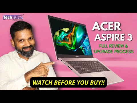 Acer Aspire 3 (2025) Full Review + Upgrade Guide 🔧 | RAM, SSD, Battery, CMOS, Speakers