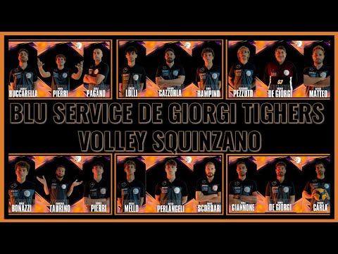 SQUINZANO CITTÀ DEL VOLLEY a cura di P.Andriani e S.Nimis Blu Service DG Volley Tiger Squinzano