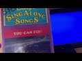 Opening Closing To You Can Fly 1988 VHS