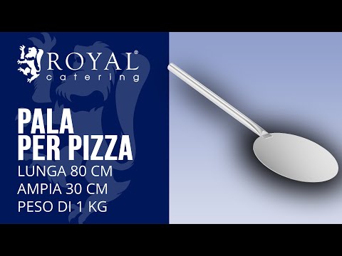 Video - Pala per pizza – lunga 80 cm – ampia 30 cm