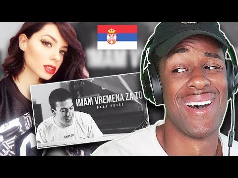 INSTITUCIJA AMERICAN REACTS TO BakaPrase - IMAM VREMENA ZA TO (Official Video)