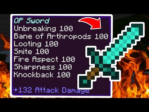 HOW to MAKE the MOST OVERPOWERED SWORD in Minecraft Pocket Edition! Minecraft PE 1.1 Update OP SWORD