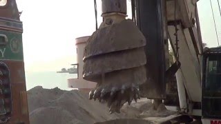 Durga Flyover Pillar Works at Vijayawada as on 05.05.2016-Pillar Drilling Machine