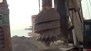 Durga Flyover Pillar Works at Vijayawada as on 05.05.2016-Pillar Drilling Machine