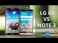 LG G3 vs Samsung Galaxy Note 3 