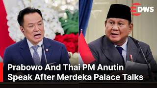 FULL PRESSER: Prabowo And Thai PM Anutin Address Media After High-Stakes Jakarta Talks | AC14