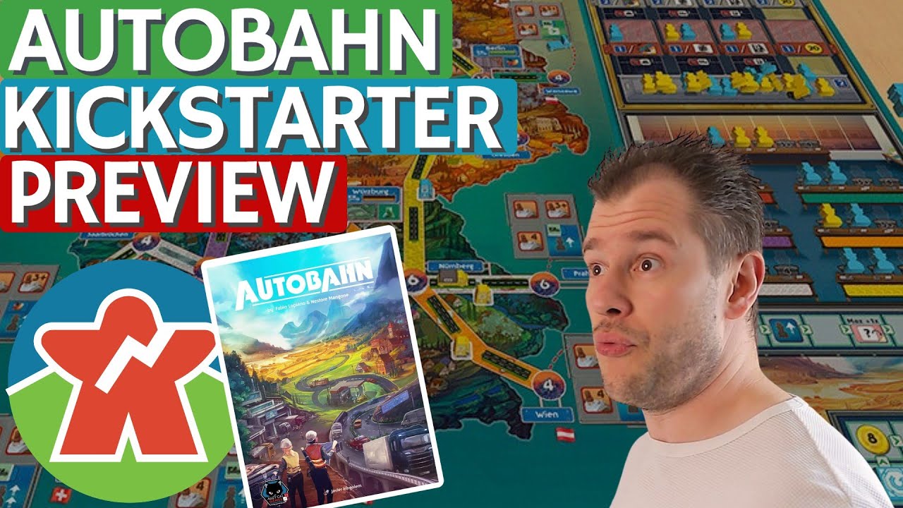 Autobahn Kickstarter Preview - Alley Cat's Heaviest Title Yet?