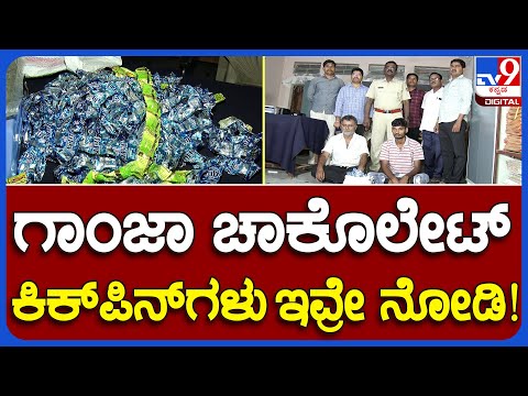 Ganja chocolate: ರಾಯಚೂರಲ್ಲಿ ಗಾಂಜಾ ಚಾಕೊಲೇಟ್​.. ಕಿಕ್​ಪಿನ್​ಗಳು ಸಿಕ್ಕಿದ್ದೇಗೆ | #TV9B