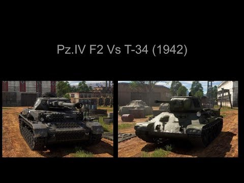 Pz.IV F2 Vs T-34 (1942)