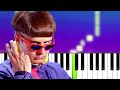 Oliver Tree Waste My Time Piano Tutorial