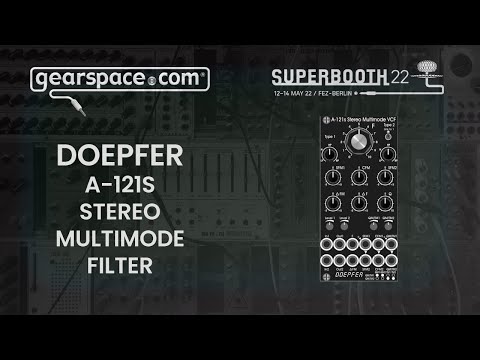 Doepfer A-121s Stereo Filter - Gearspace @ Superbooth 2022