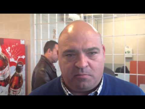 Juan Carlos Cintas (UD Almería B) y Salvachúa (CD Guadalajara)