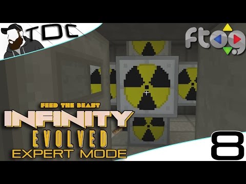 MINECRAFT MODS FTB Infinity Evolved | IC2 NUCLEAR REACTOR! | Episode 8 (EXPERT MODE FTOG SMP)