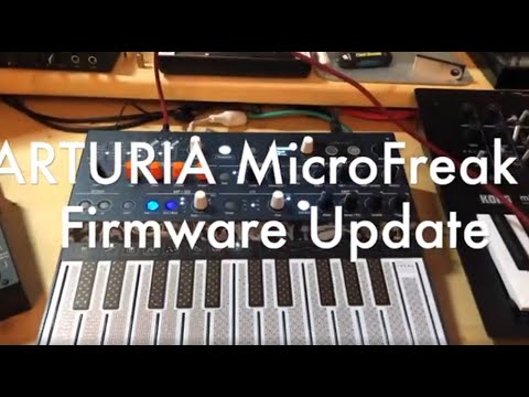 ARTURIA MICROFREAK FIRMWARE UPDATE