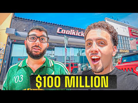 ER HAT MIT DEM VERKAUF SELTENER SNEAKER 100 MILLIONEN US-DOLLAR VERDIENT!