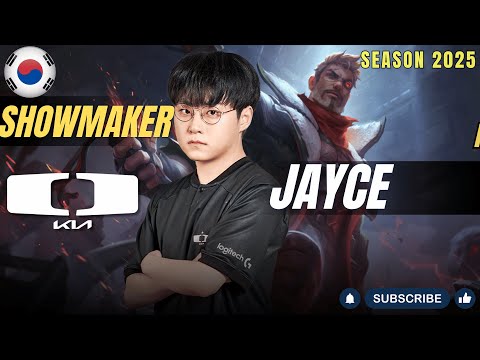 DK ShowMaker JAYCE vs PzZZang "BEST YASUO KR" Top - Patch 25.24 KR Ranked | lolrec