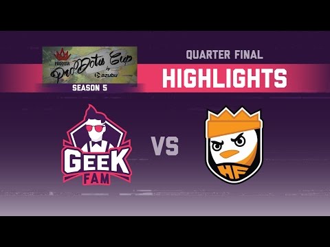 Geek Fam vs Happy Feet PDCup Season 05 Quarter Final Highlights