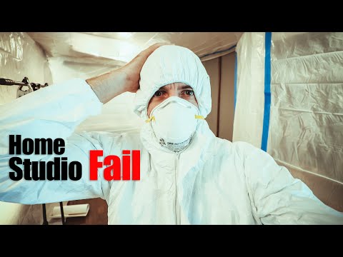 RIPPING APART My Brand New Home Studio!