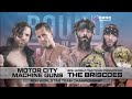 Motor City Machine Guns Vs The Briscoes Jay Mark ROH World Tag Team Titles BOUND BY HONOR