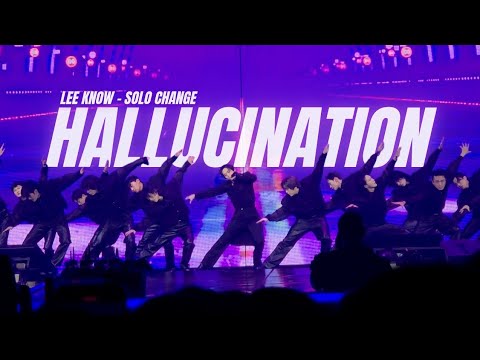 250214 Stray Kids 5th Fanmeeting - Solo Stage Switch - Lee Know 'Hallucination'