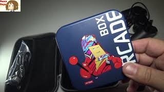 Arcade Box emulator Game Console with built-in 33000 games, 50+emulator, 2 wireless controllers,