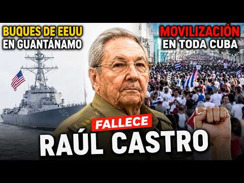 ¿QUÉ PASA EN CUBA? Buques de EEUU en Guantánamo y fuerte movilización
