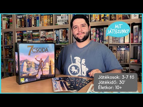 7 Csoda Társasjáték bemutató - Mit Játsszunk?