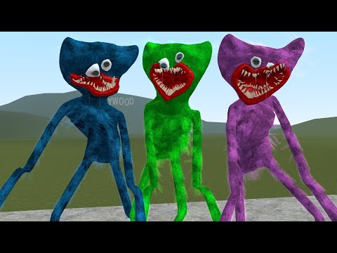 NEW HUGGY WUGGY BUT HE'S DISTORTED!! Garry's Mod [Poppy Playtime]