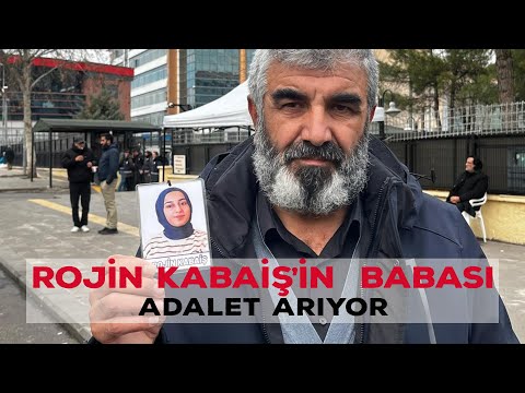 Rojin Kabaiş’in babası Narin Güran duruşmasında kızı için isyan etti.