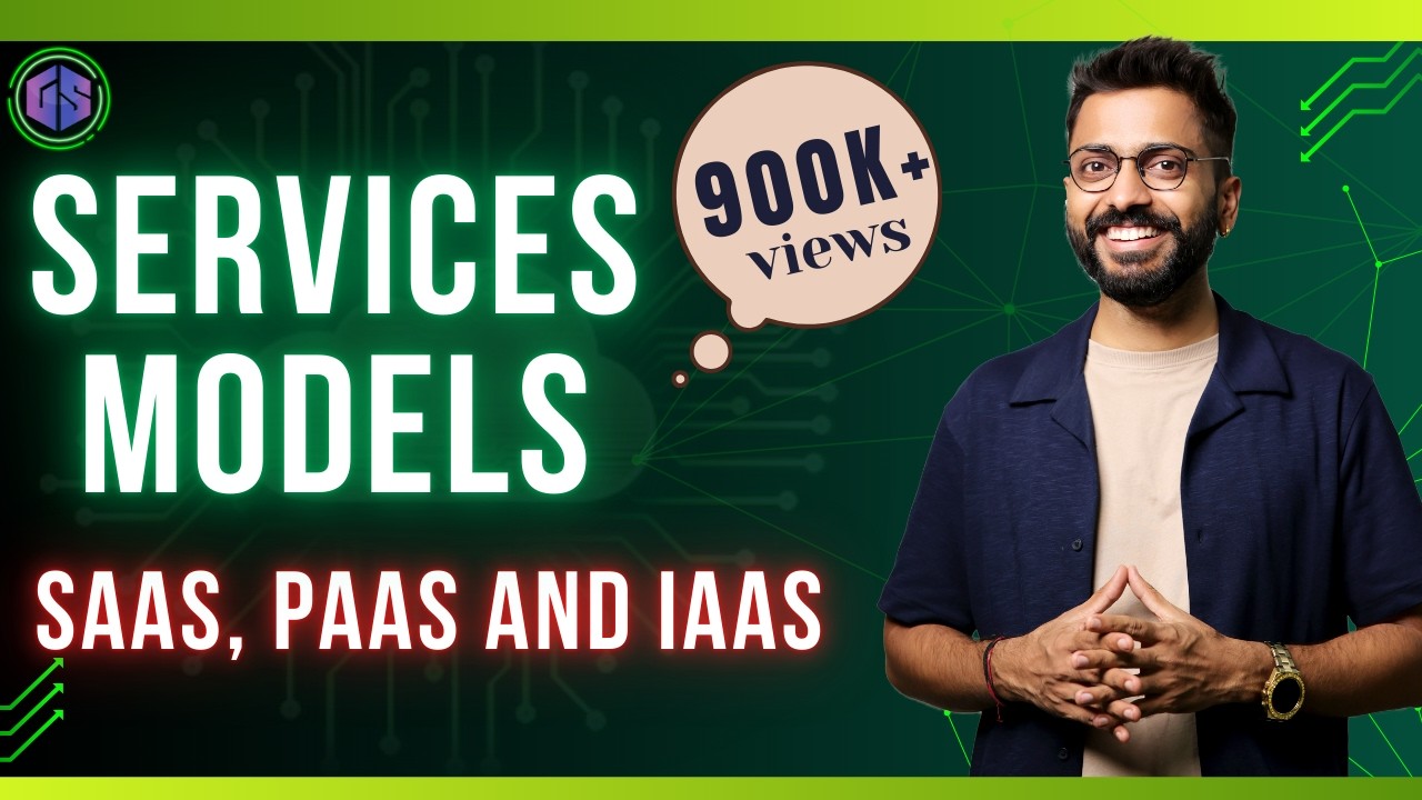 Cloud Computing Services Models - Saas, Paas and Iaas explained in Hindi